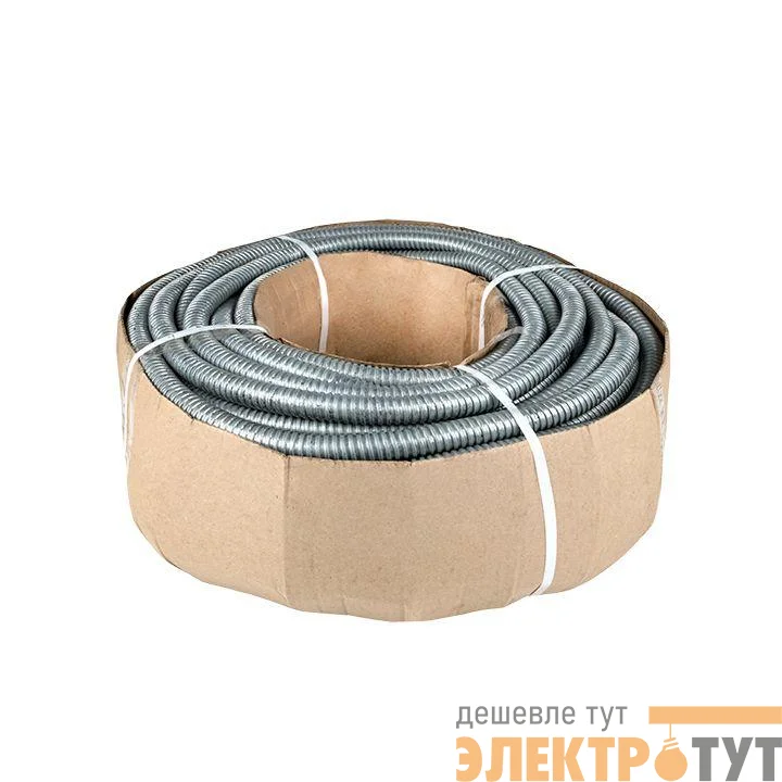 Металлорукав Р3-ЦХ-20 d20мм с протяжкой (уп.50м) EKF mrzn-20-50