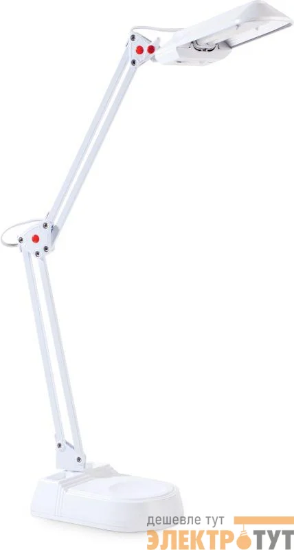 Светильник KD-017A настол. база + струбцина 230В 11Вт КЛЛ 2G7 бел. Camelion 3277