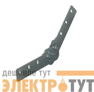 Соединитель для лотка шарнирный вертикал. H=80мм DKC UVH080