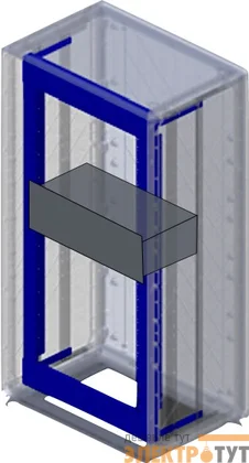 Рама 19дюймов 6U для шкафов Conchiglia настен. В=460мм; напол. В=490мм DKC 095777645