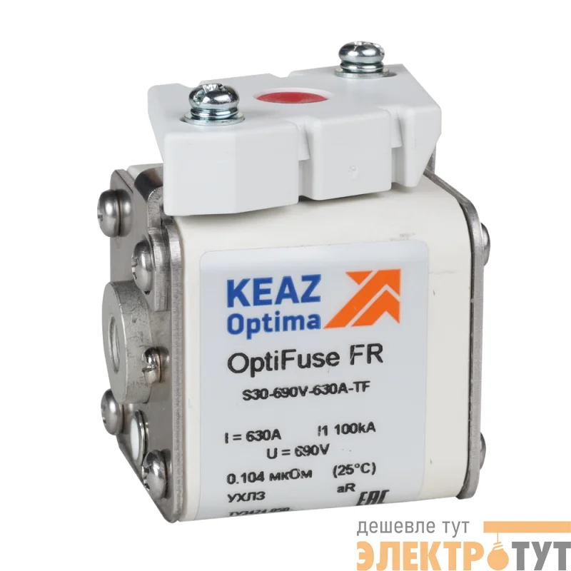 Предохранитель OptiFuse FR-S32-690V-900A-TF КЭАЗ 345780
