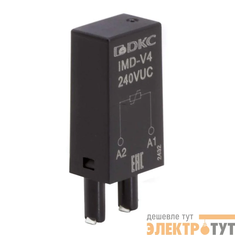 Модуль защиты варистор 240В AC/DC DKC IMD-V4