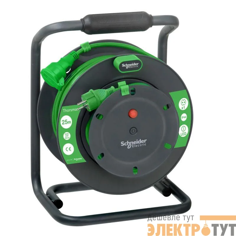 Удлинитель катушечный Thorsman 1х25м 3х1.5 IP44 SchE IMT33151