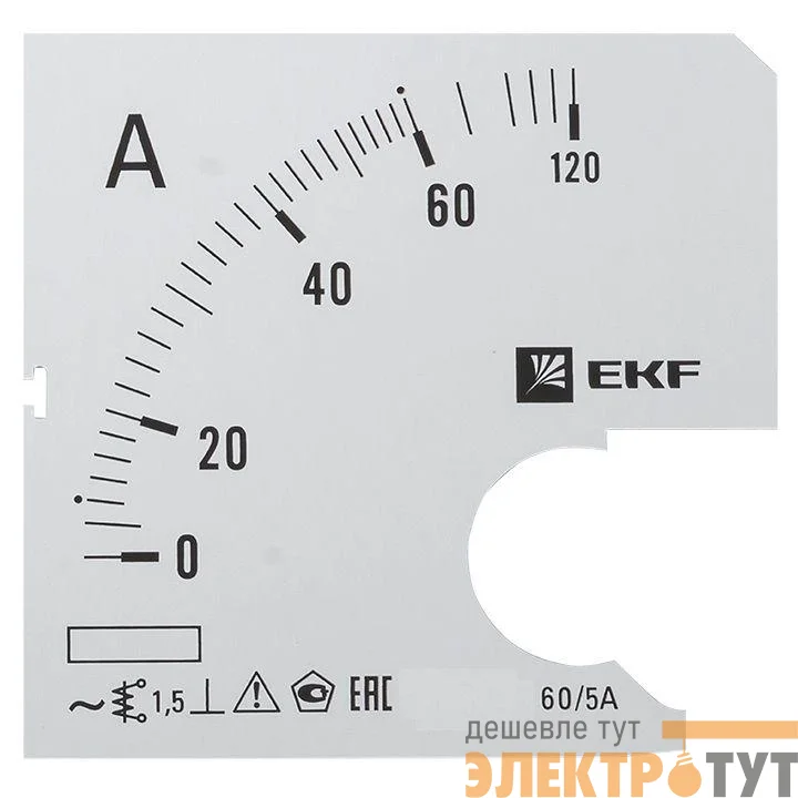 Шкала сменная для A961 60/5А-1.5 PROxima EKF s-a961-60