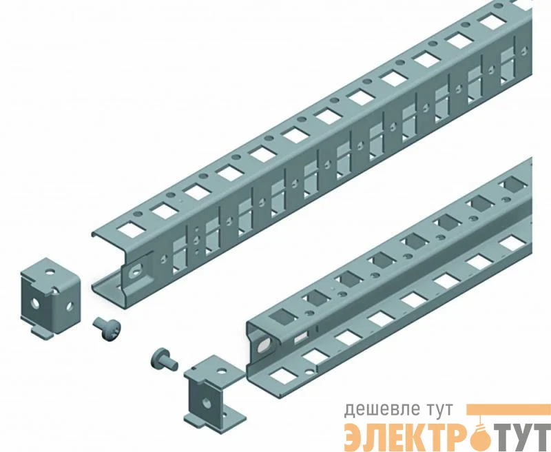 Рейка однорядная универс. попереч. 2000мм (уп.2шт) SchE NSYSUCR40200