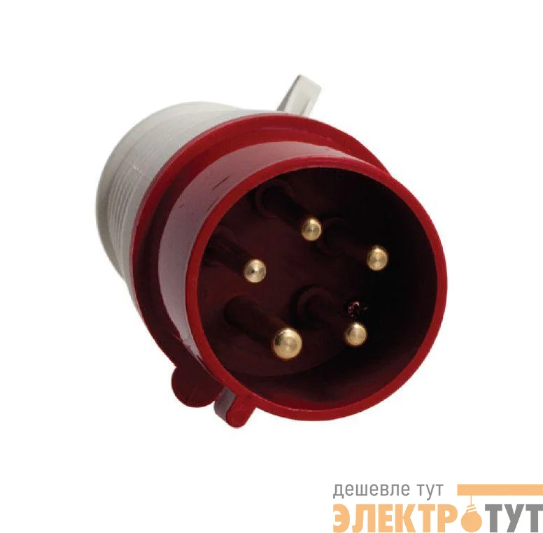 Вилка стационарная ОП 63А 3P+E+N 380В тип. роз. 535 IP67 SchE 26026DEK