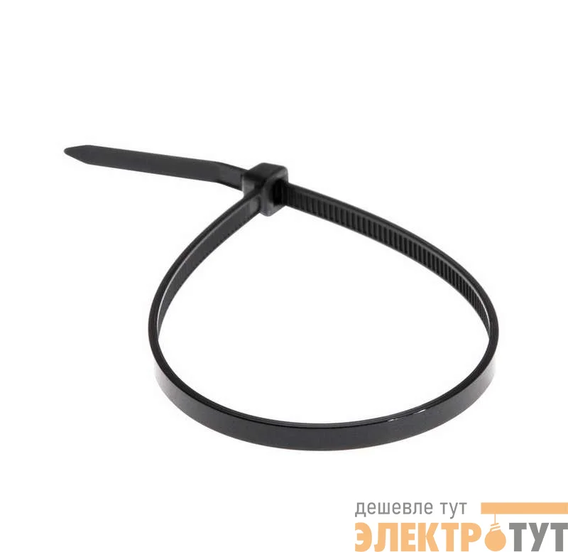 Хомут кабельный 3.6х300 нейл. черн. (уп.100шт) Rexant 07-0301