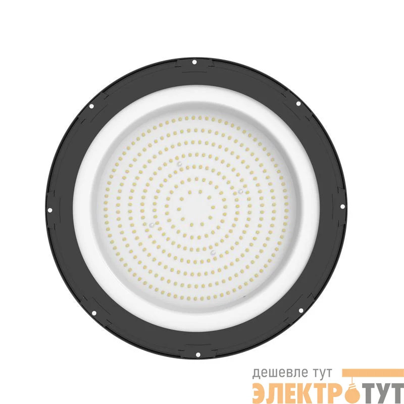 Светильник светодиодный ДСП IB 02 S 100W VW 850 BK CL 297х297х84 5мм 100Вт 5000К IP65 High Bay подвес черн. Русский Свет 16090223710