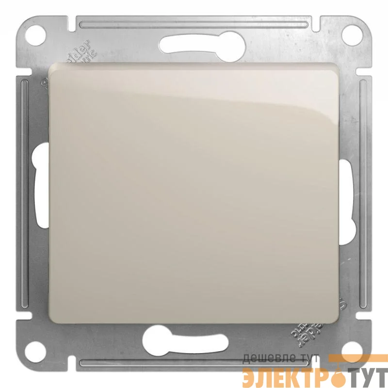 Механизм переключателя перекрестного 1-кл. СП Glossa 10А IP20 (сх. 7) 10AX молочн. SchE GSL000971