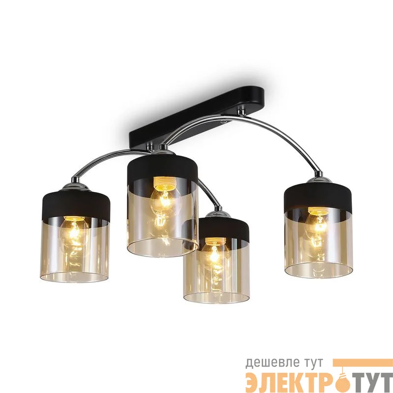 Люстра Gretta 60Вт E27х4 IP20 Freya FR5088PL-04B