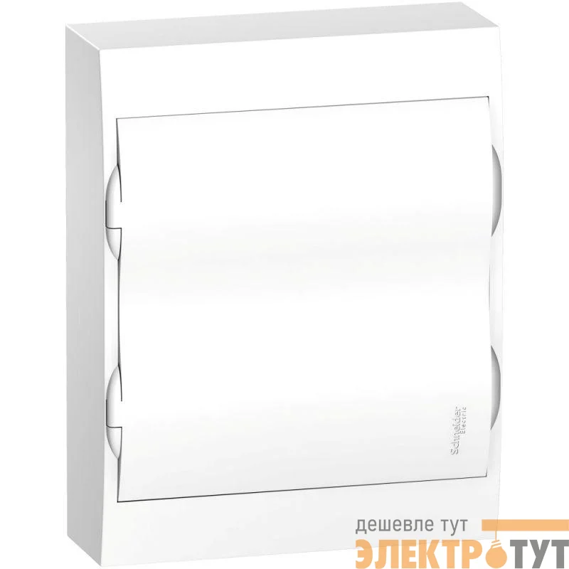 Бокс навесной ОП City9 Box 2 ряда 24мод IP40 IK07 63А 2 клеммы с бел. дверцей SE EZ9E212P2SRU