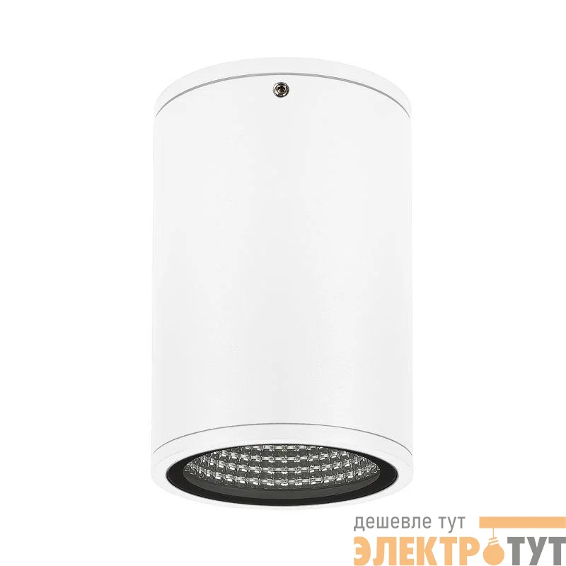 Светильник LGD-FORMA-SURFACE-R90-12W Warm3000 (WH 44 deg 230В) (IP54 металл) Arlight 037261