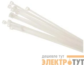 Хомут кабельный 71 059 NCT-076-450-100/WH 7.6х450 нейл. бел. (уп.100шт) Navigator 71059