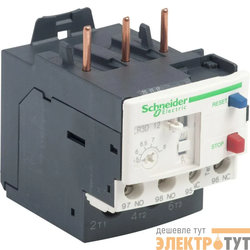 Реле перегрузки тепл. 5.5А 8А SchE LR3D12