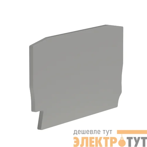 Крышка для клеммы 2 точки подключения на 4 кв.мм DKC ZEFC401GR