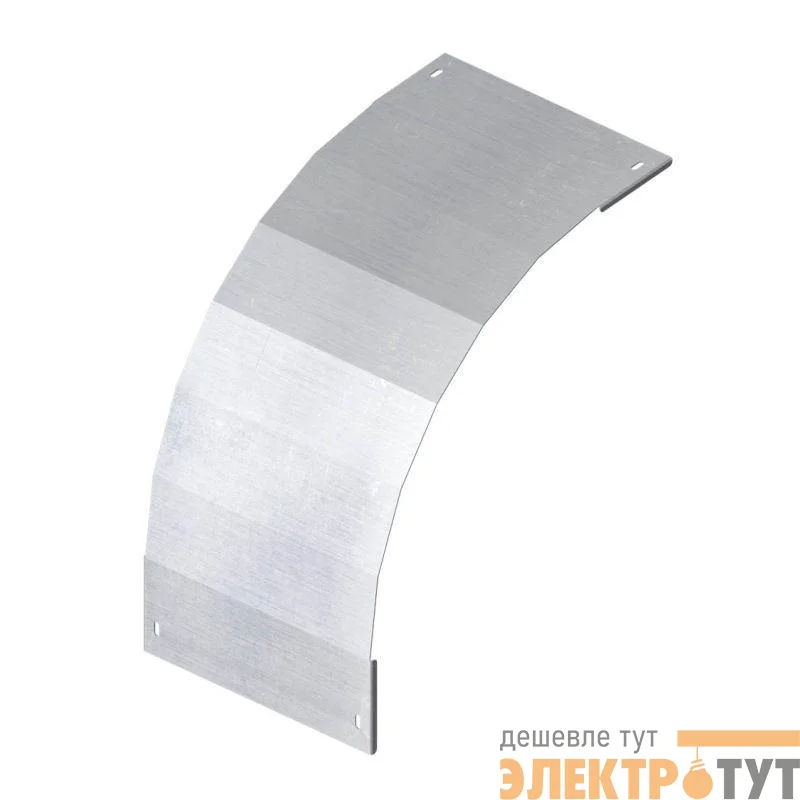 Крышка для угла вертикального внешн. 90град. 80х500 R300 в компл. с крепежн. элемент. гор. оцинк. DKC LKO8350KHDZ
