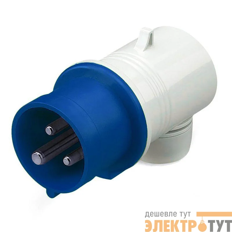 Вилка эл. каб. 16А 2P+E 230В IP44 DKC DIS2211633