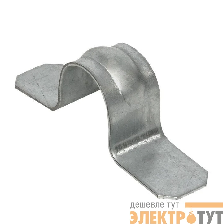 Скоба крепежная двухлапковая d16-17мм метал. для монтажн. пистолета PROxima EKF smp-2-16-17