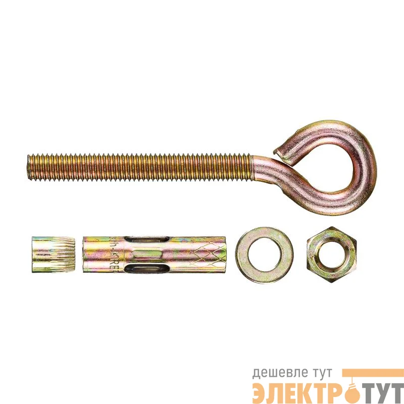 Болт анкерный с кольцом 10х60 (уп.2шт) Tech-Krep/Zitar 104677