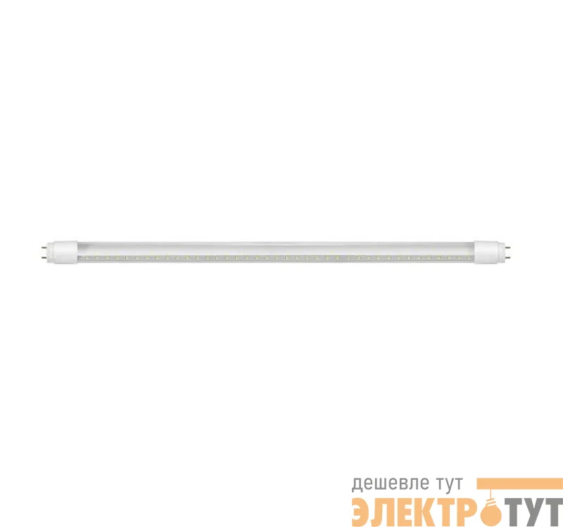 Лампа светодиодная LED-T8R-std 10Вт линейная 4000К прозрачная G13R 800лм 210-240В 600мм ASD 4690612007052