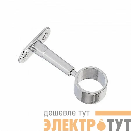 Крепление труб к стене регулируемое проходное хром (уп.1шт) Tech-Krep/Zitar 127436