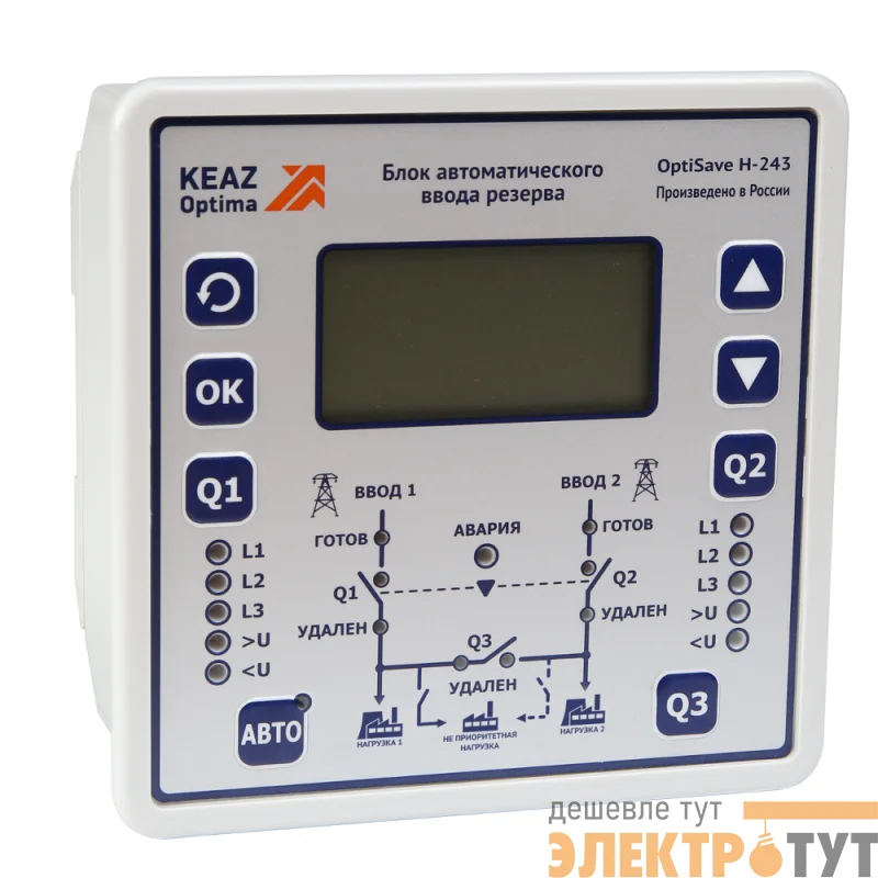 Блок автоматического ввода резерва OptiSave H-243-У3 КЭАЗ 281763