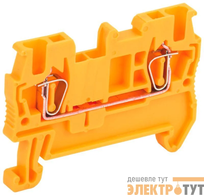 Клемма пружинная КПИ 2в-1.5 17.5А оранж. IEK YZN11-001-K09