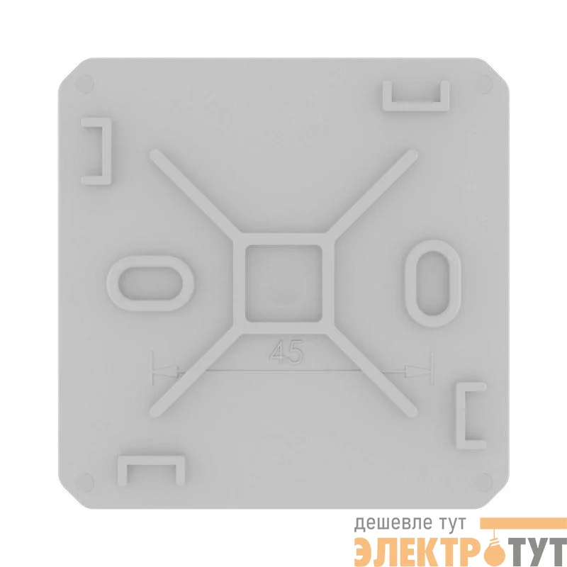 Коробка ответвительная с 8+2 кабельными вводами д.20/20мм IP55 70х70х40мм DKC 53770