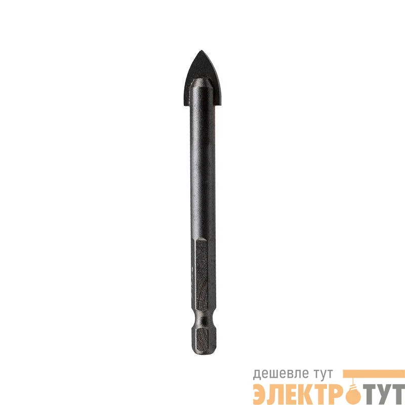 Сверло по стеклу и керамике 12мм шестигранный хвостовик Kranz KR-91-0645