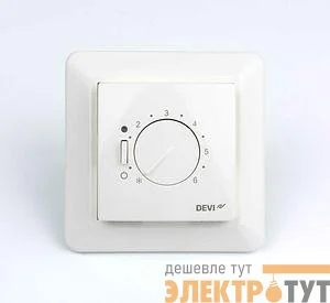 Терморегулятор DEVIreg D-530 (ELKO) с датчиком пола 15А DEVI 140F1030