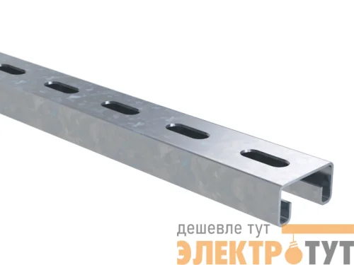 Профиль С-образный 41х21 L6000 сталь 2мм нерж. AISI304 DKC IBPV21600C