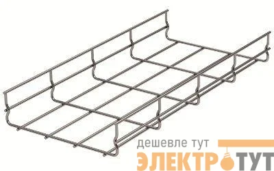 Лоток проволочный 300х80 L3000 сталь 5мм оцинк. DKC FC8030