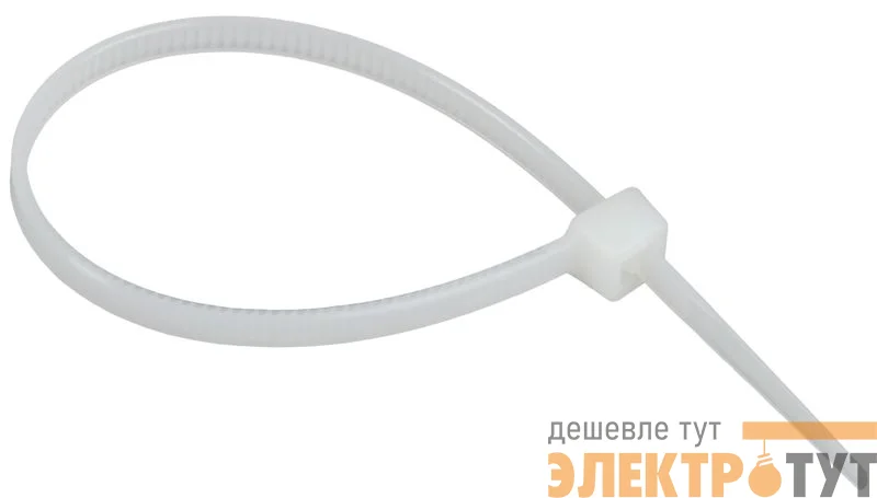 Хомут 3.6х150мм P6.6 стандартный бел. (уп.100шт) IEK UHH30-D036-150-100-K01