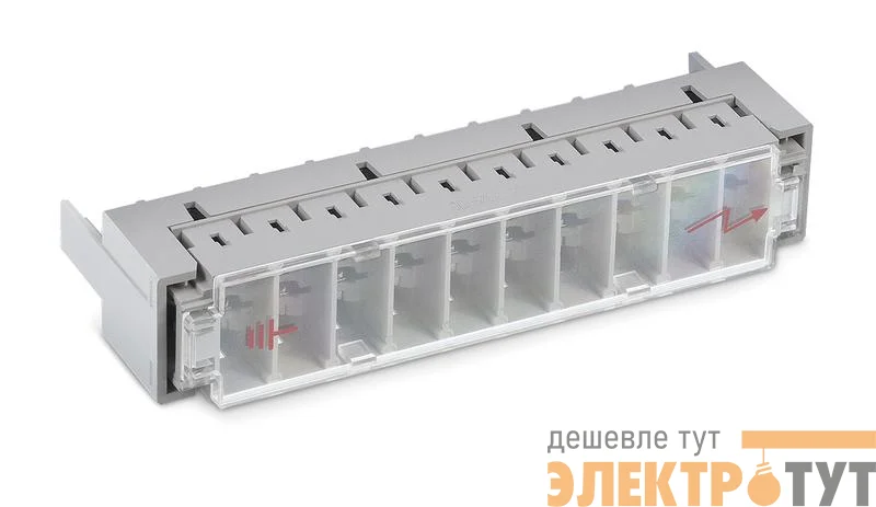 Кассета для грозоразрядников PrMag на 10 пар Cabeus 7086c