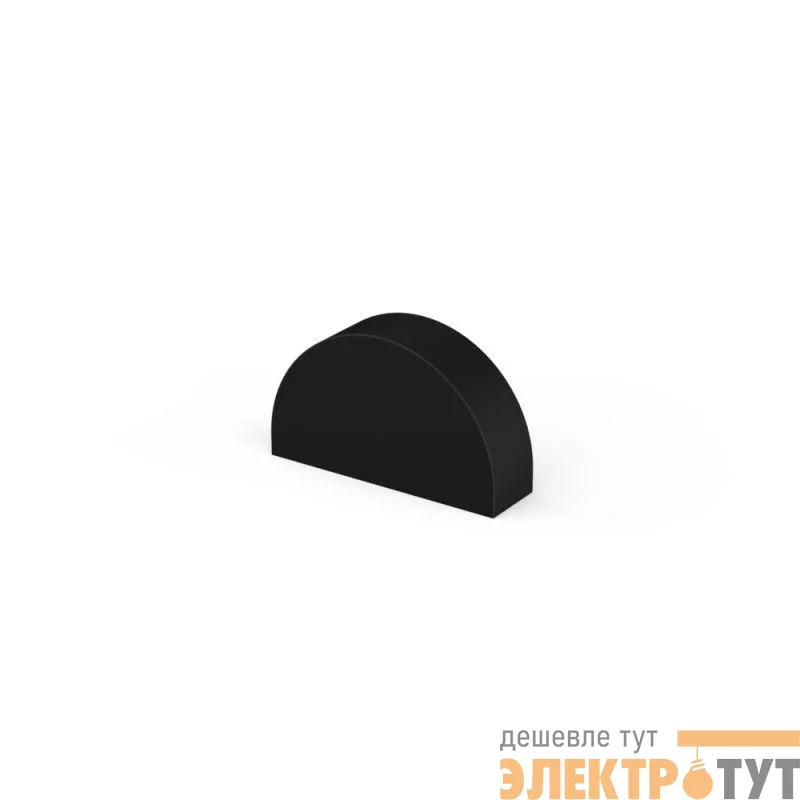 Заглушка для кабель-канала MultiSet 20х12 антрацит SE IMT20125BK