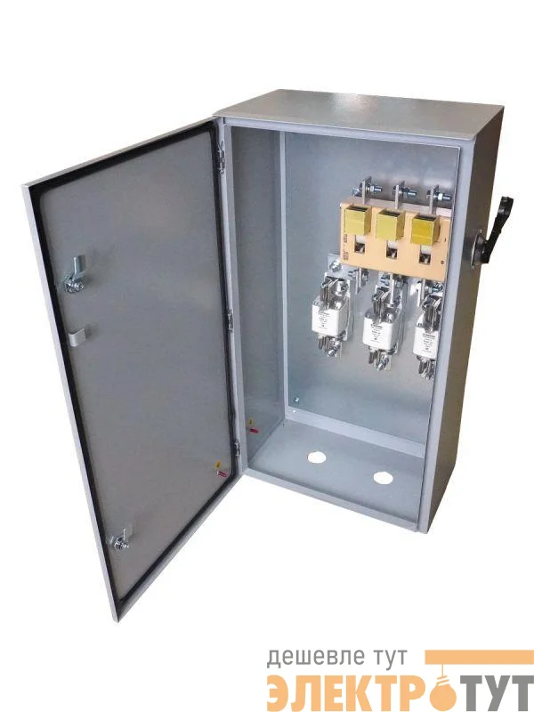 Ящик силовой ЯРП11М-391-54 УХЛ2 630А с ППН-39 630А IP54 держатели медь Электротехник ET542515
