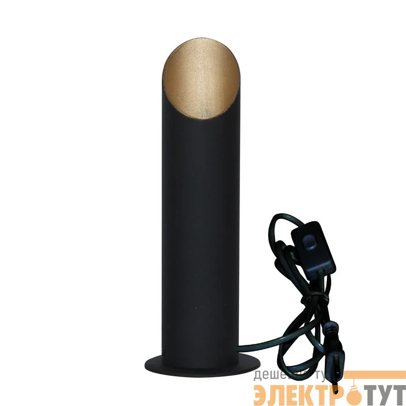 Светильник "Соната" 250 ННБ 63-60-009 G9 [ИМ] настол. черн.зол./шнур черн. Элетех 1005405285