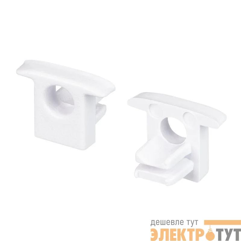 Заглушка ARH-MICRO-F-W4 с отверстием пластик Arlight 037404