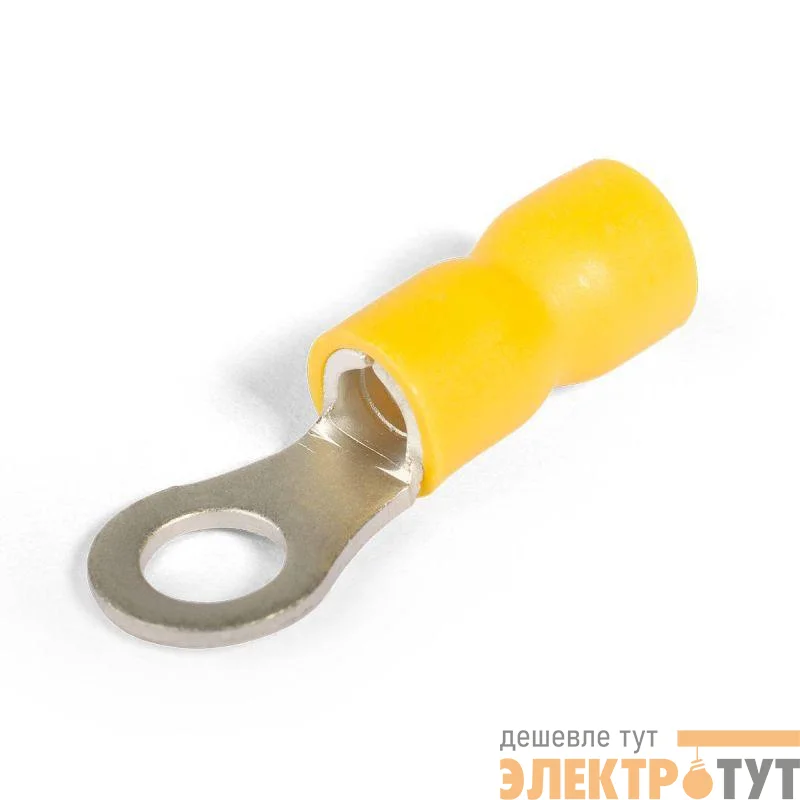 Наконечник кабельный кольцевой изолированный НКИ 6.0-5 EasyFix КВТ 90896