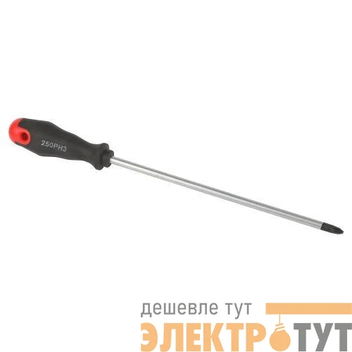 Отвертка PH 3х250мм крестовая двухкомпонентн. рукоятка ЭРА Б0055849