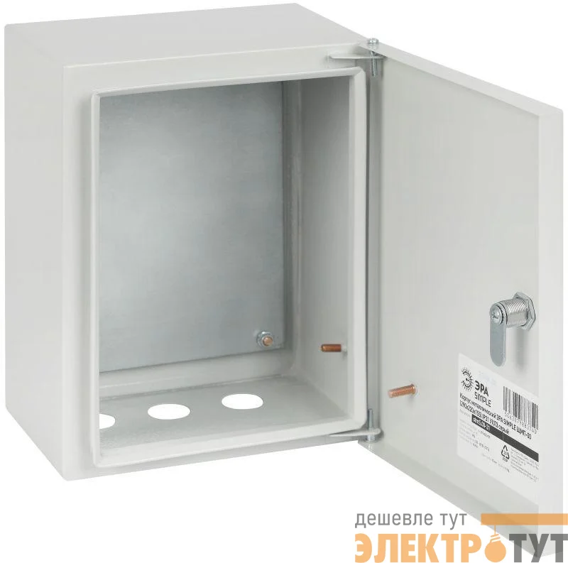Корпус SIMPLE ЩМП-00 290х220х155 IP31 УХЛ3 метал. сер. Эра Б0069906