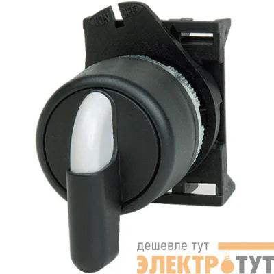 Переключатель кулачковый 2п с возвр. длинная ручка син. DKC ASLB4D2