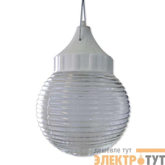 Светильник НСП 03-60-001 "Кольца" d150 IP53 корпус пластик бел. Элетех 1005550255