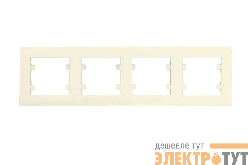 Рамка 4-м Karea RIZZ крем Makel 88010704