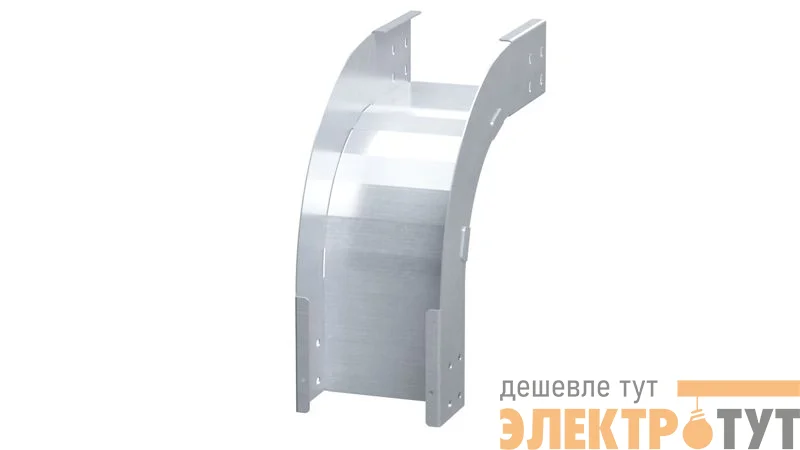 Угол для лотка вертикальный внешний 90град. 100х100 1.5мм в компл. с крепежн. элемент. цинк-ламель DKC SOM1010KZL