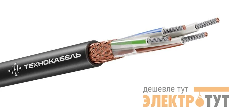 Кабель МКЭШнг(А)-LS 4х1 500В (м) Технокабель 00-00157144
