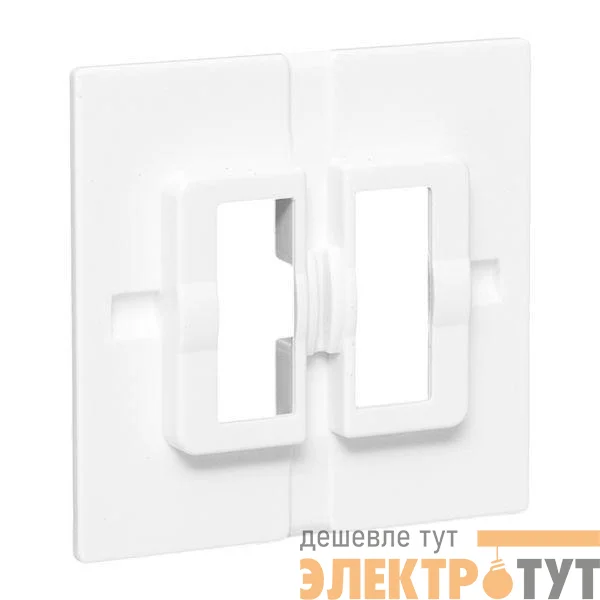 Пластина переходная для 1-кл./2-кл. выключателя IP44 Эпика бел. EKF UP1-SWW-44