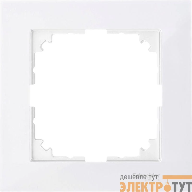 Рамка 1-м M-Pure полярно-бел. SchE MTN4010-3619