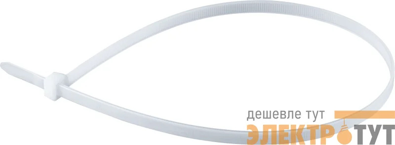 Хомут кабельный 71 060 NCT-076-500-100/WH 7.6х500 нейл. бел. (уп.100шт) Navigator 71060