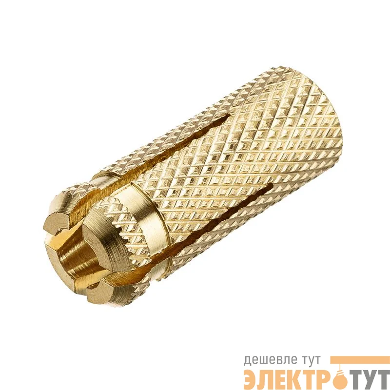 Анкер забивной М10 латун. (уп.10шт) Tech-Krep/Zitar 106747